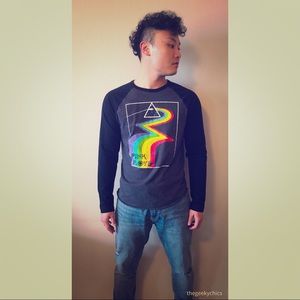 Men’s Pink Floyd Darkside of the Moon Raglan Shirt